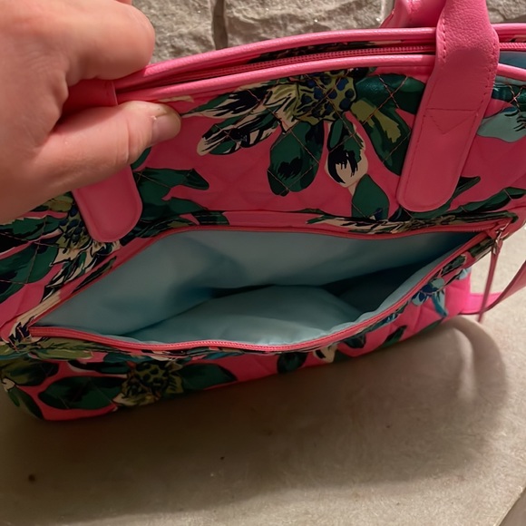 Vera Bradley Casual Satchel in “Tropical Paradise” - Picture 3 of 10